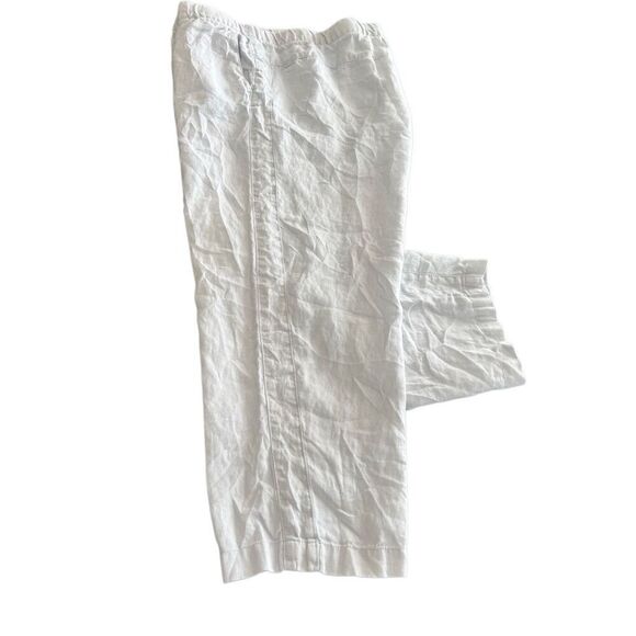 J. Jill Pure 100% linen  Capri pants size L - Picture 1 of 8